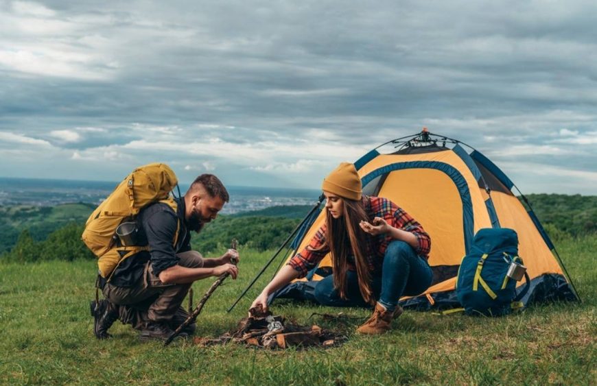 camping backpack